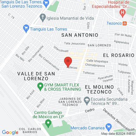 Peluquería, Barbería y Salón “Lupita” map