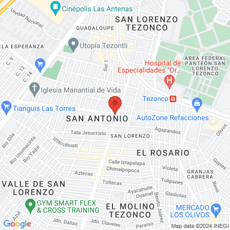 Clinica Médica Luna map