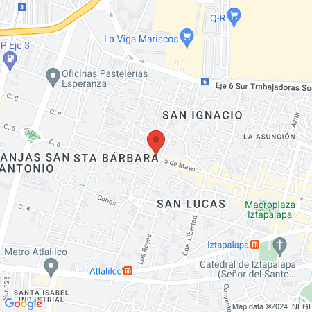 Barber shop luxury map