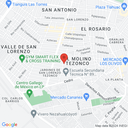 Peluquería Y Barbería Ibaman map