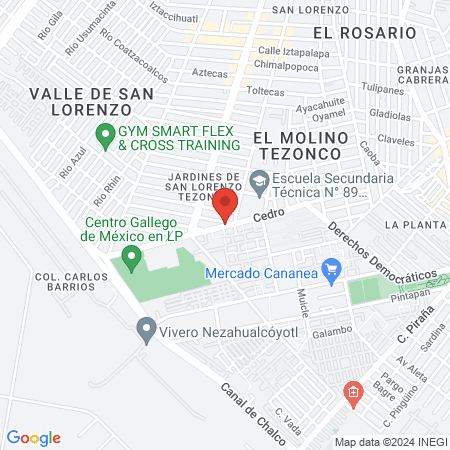 veterinaria Greko map