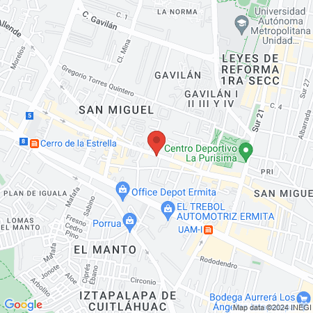 Cirujano Dentista map