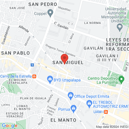 Consultorio Dental AliDent map