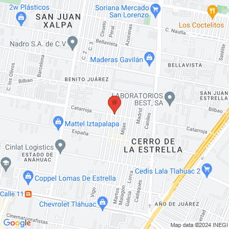 Podología Integral Estrella map