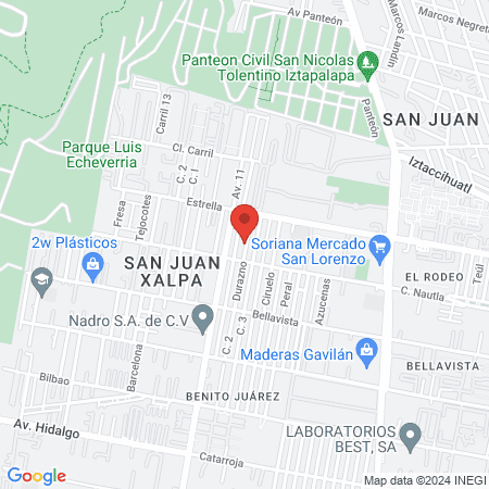 Barbería ULF studio map