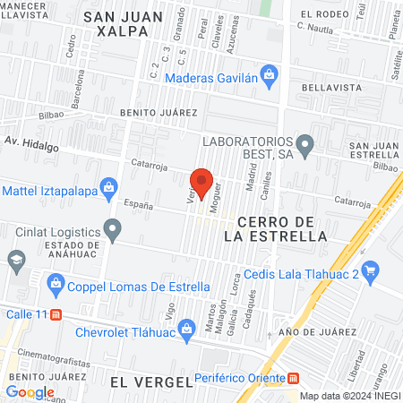 Deposito Dental HG map