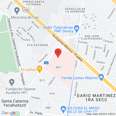 Hospital Psiquiátrico Dr.Samuel Ramirez Moreno S S A map