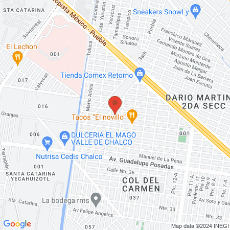 Sanatorio Médico map