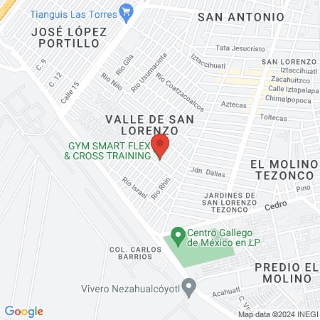 GYM SMART FLEX & CROSS TRAINING map