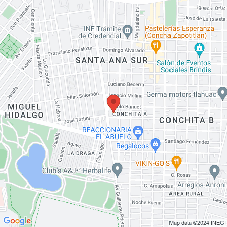 Fronton la Potranca map