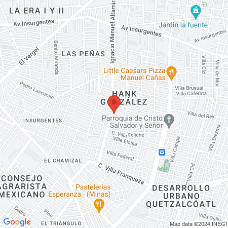 Dabeauty spa, nails & lashes map