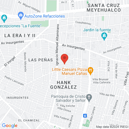 Barbería Prodigio map