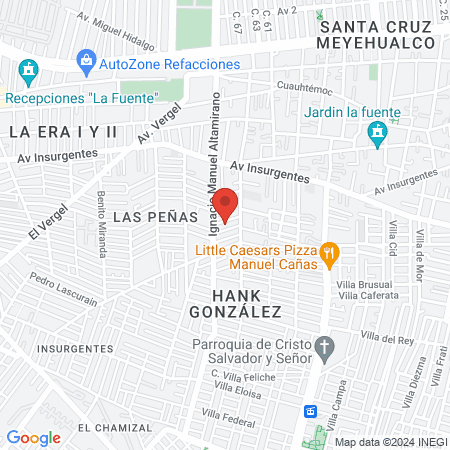 Carranza Vital Laura map