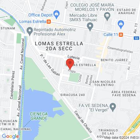 Consultorio Dental Dra. González Zigler map