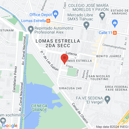 CEMIV Centros integrales veterinarios map