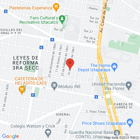 ESTETICA Y PELUQUERIA PELUCAS map