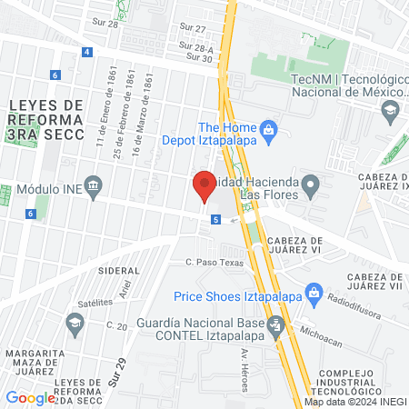 CASA DELADULTO MAYOR map