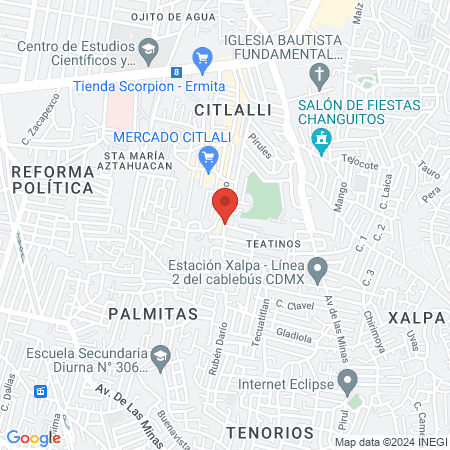 Original gangster barber's map