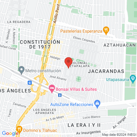 Salon de Uñas Top Nails map