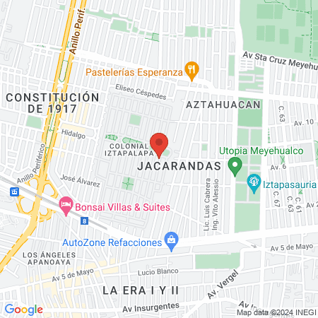 Le Belle Spa Salud Y Belleza Integral map