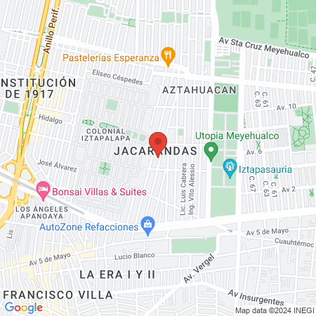 Consultorio dental Jheman map