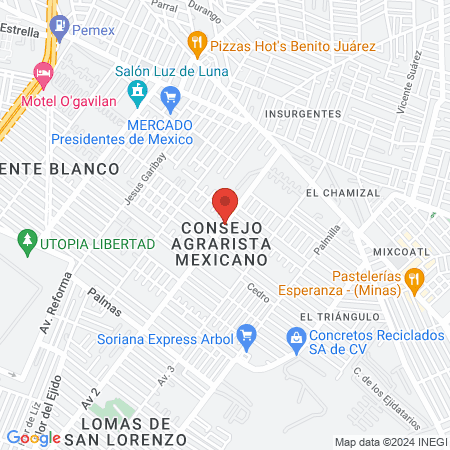 Estetica Fergicam map