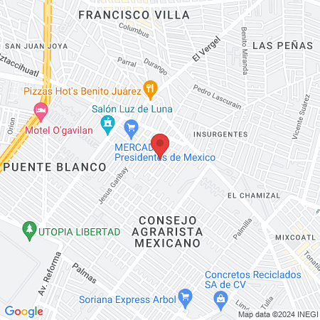 Consultorio Serrano map