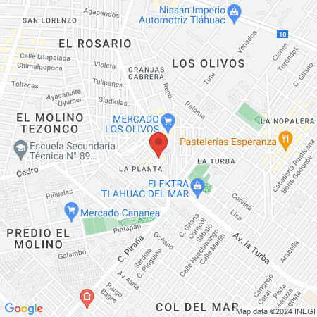 Aitana Hair Cut’s map