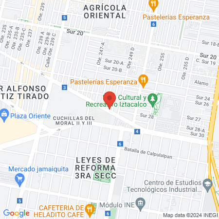 The Beauty Nails Berinacie map