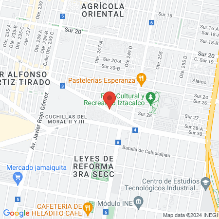 Salón Yaxely by Elizabeth Santana map