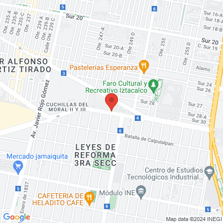 Barbería PauSty map