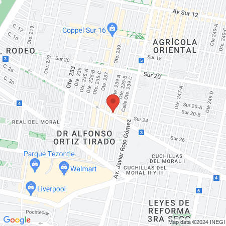“Barber Shop El Doc” map