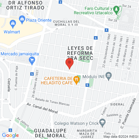 Flor de Luna SPA map