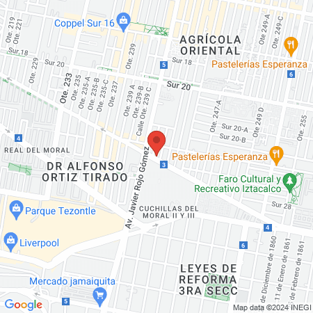 Consultorio Odontológico Especializado map