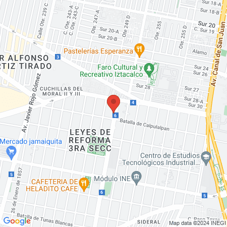 VETERINARIA REFORMA map