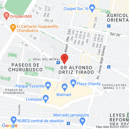 Consultorio Dental map