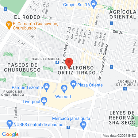 Podología Calidez a tus pies map