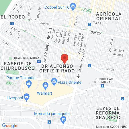 Onyx Pedicurista. map