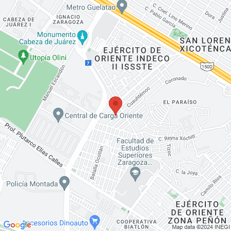 Estética D' Anali map