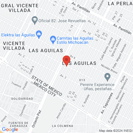 Shiny Smile Dental MX map