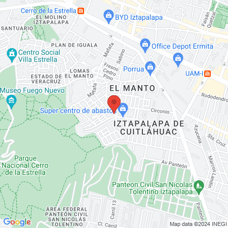 Consultorio Dental map