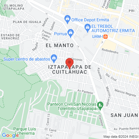 Bibiana González Osorio map