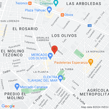 Veterinaria "Mi Amigo" map