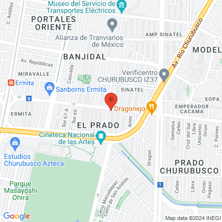 Estética Clemens map