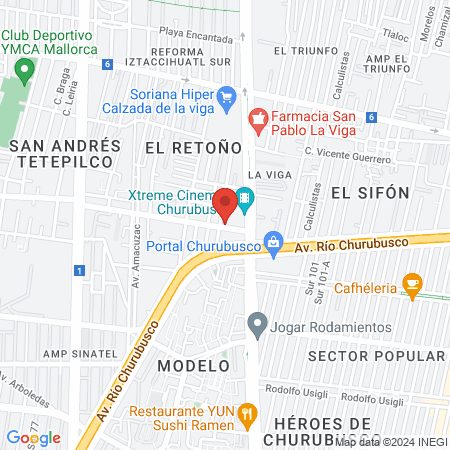 Alvarez Martinez Diana Marisol map