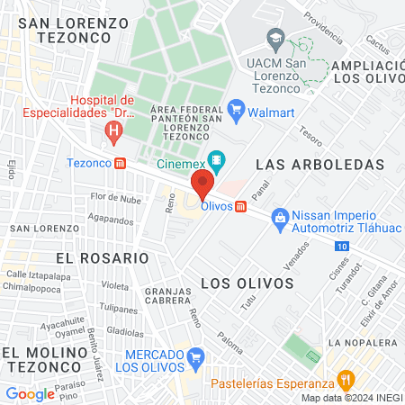 CONSULTORIO DENTAL ESTETICDENT map