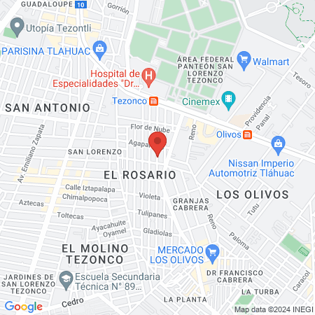 Consultorio médico y de acupuntura Dra Denise Alfaro map