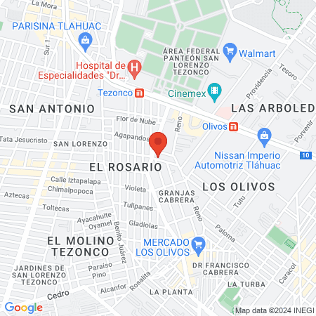 Psiquiatría Médica Palmas map