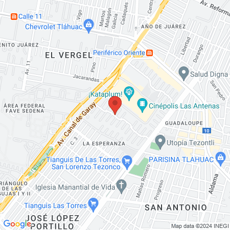 Consultorio Dental map