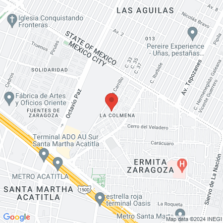 JR BARBER STUDIO MX map